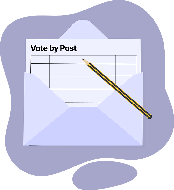 Voting by post